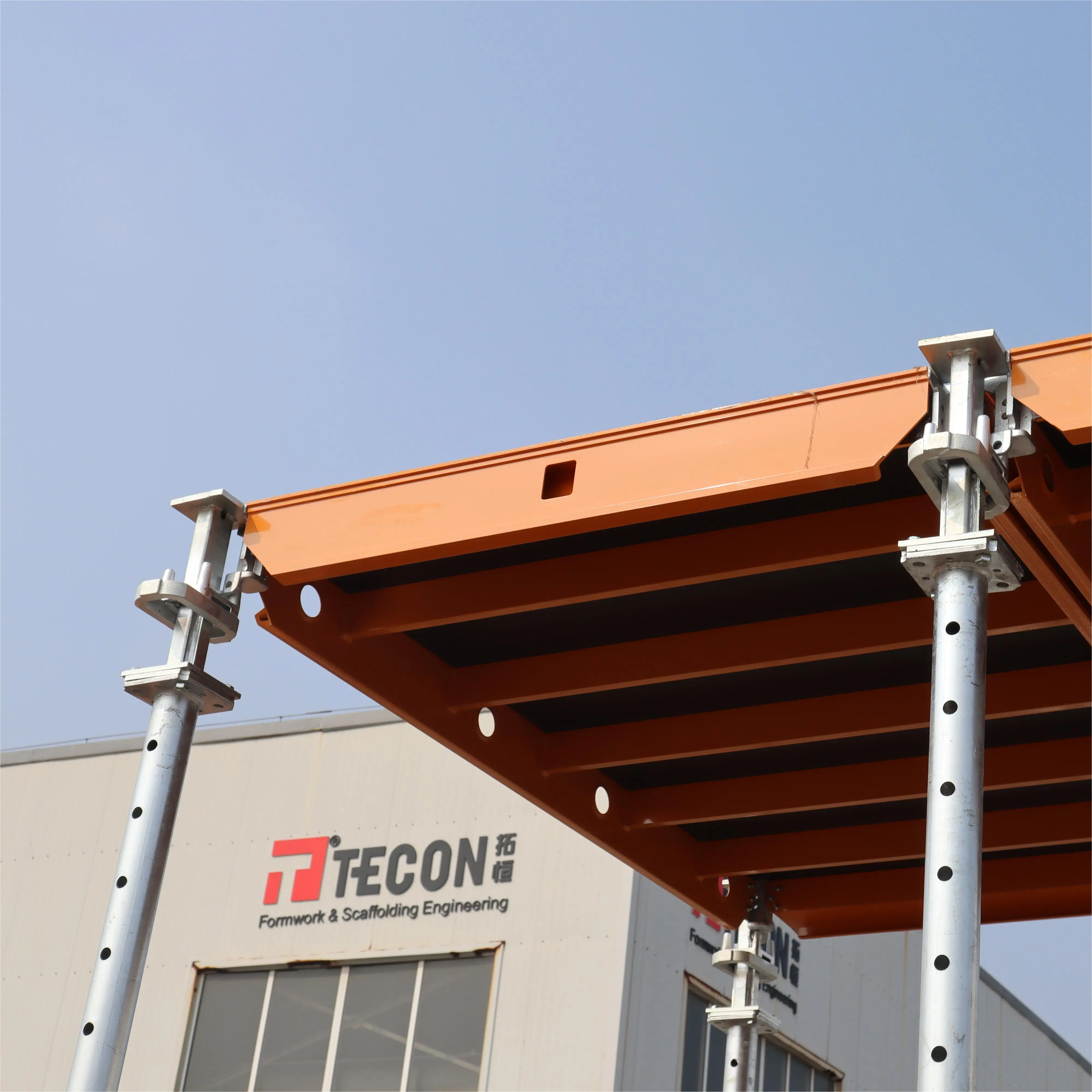 TECON Easy Assemble Aluminium Slab Formwork  Like Alphadeck Without Crane