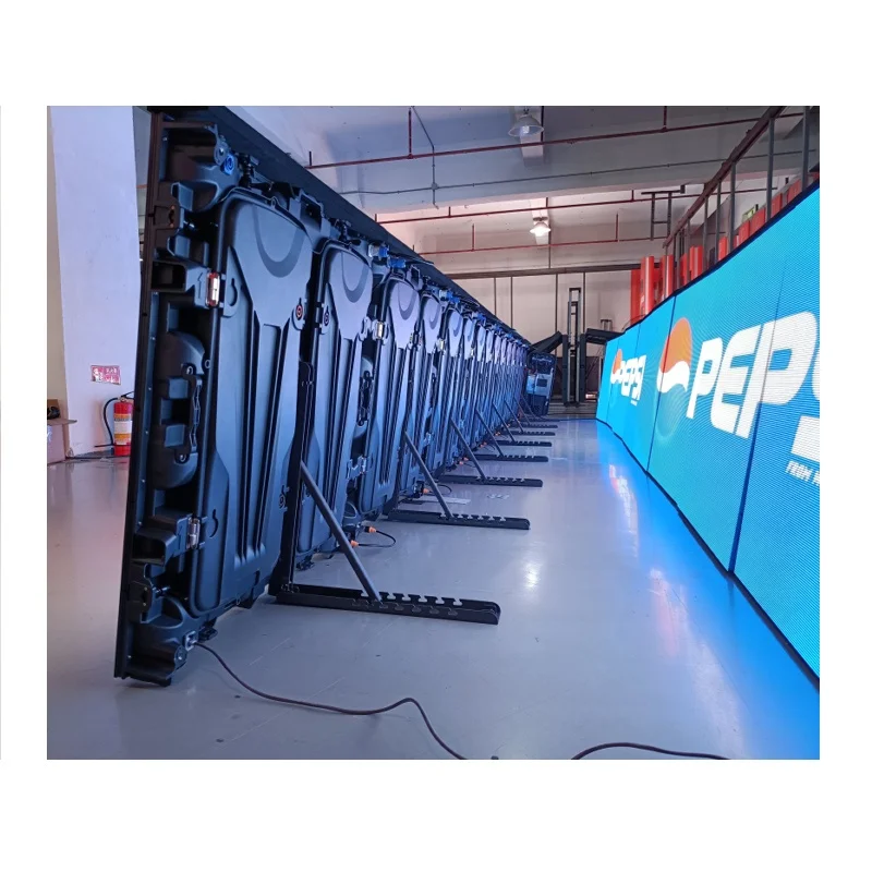 P3 P4 P5 P6.67 P8 P10 outdoor indoor advertising perimeter screen panel basketball soccer large stadium led display screen