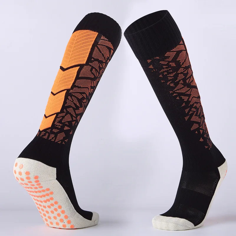Antiskid and wear-resistant football socks thickened towel sole dispensing socks comfortable and wear-resistant sports hose