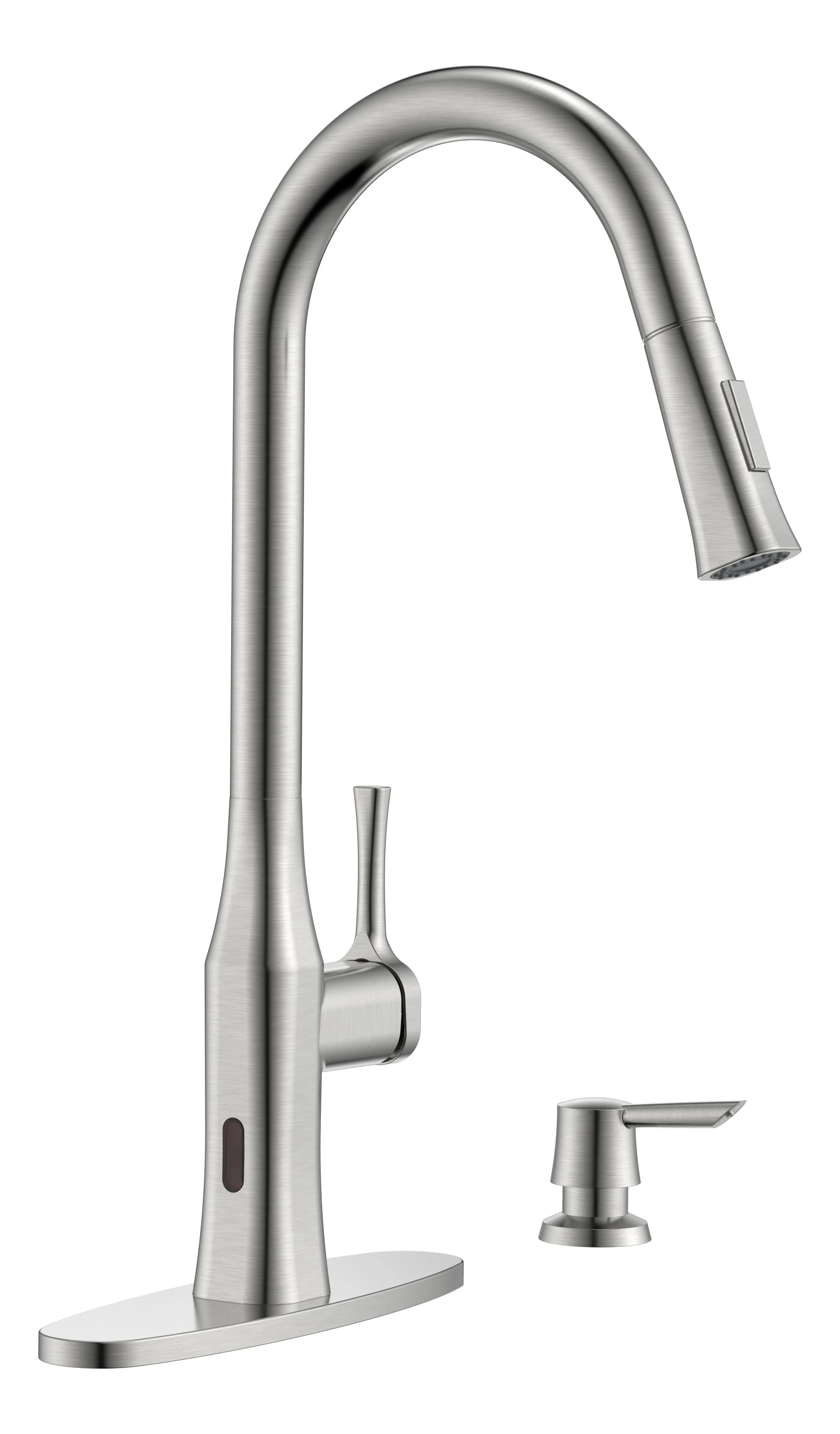 High-end Countertop Deck Mounted No Handle No Touch Water Tap Hand Free Automatic Induction Faucet