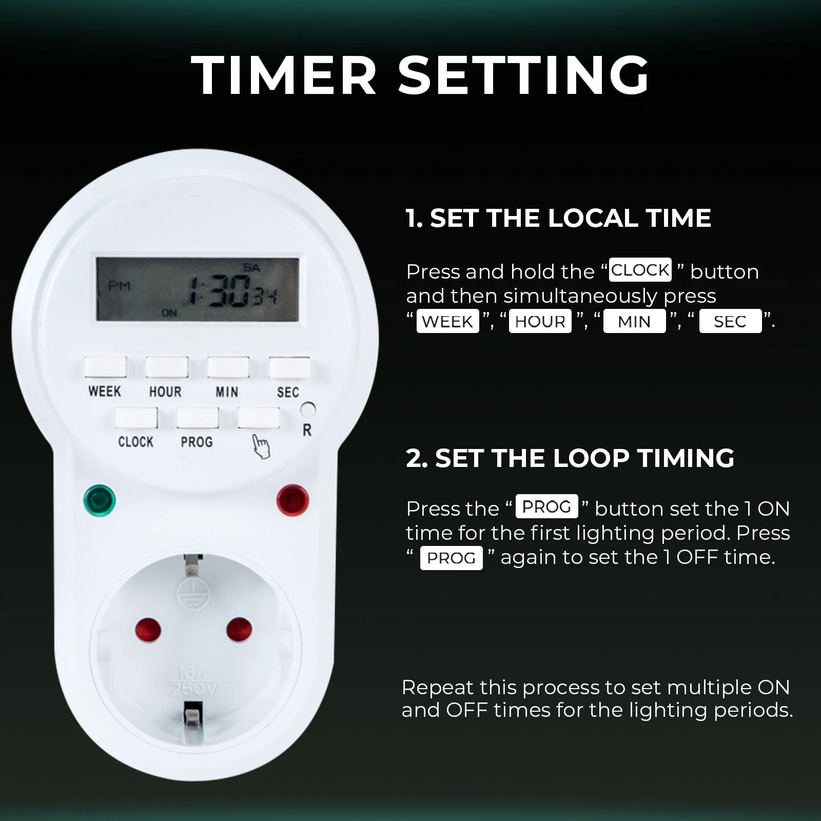 Digital Timer Switch Electric Timer Switch Digital Timer Switch Weekly Programmable