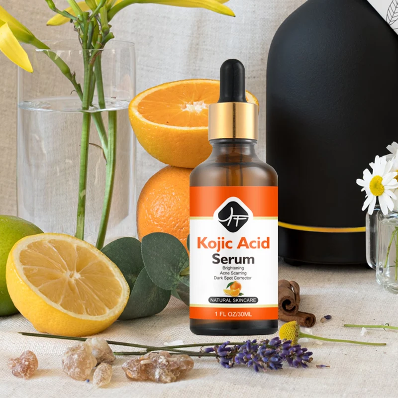 Best Facial Body Brightening Kojic Acid Set Vitamin C Aloe Aging Dry Skin Private Label Whitening Skin Care Set for Women