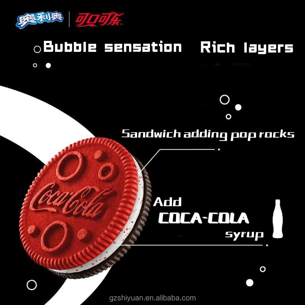 New arrival cola oreos new flavor oreos Snack Wholesale Chocolate Flavors Biscuit Best selling snack
