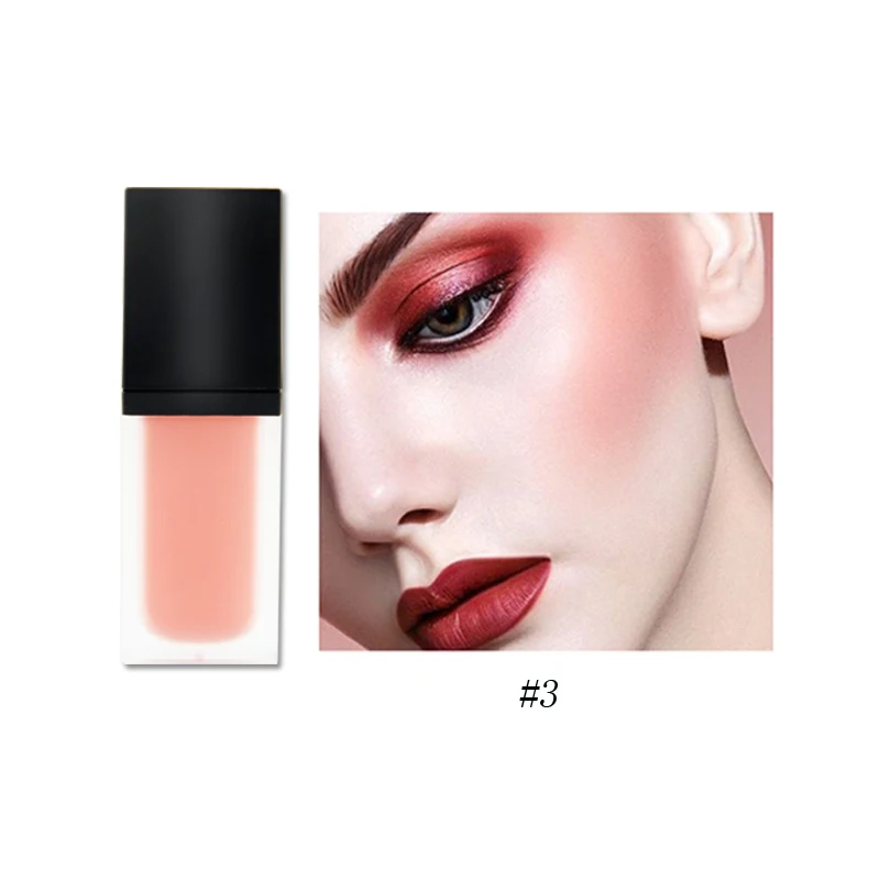 Wholesale Private Label Makeup Liquid Blusher Moisturizing Long Lasting Waterproof Cream Blush