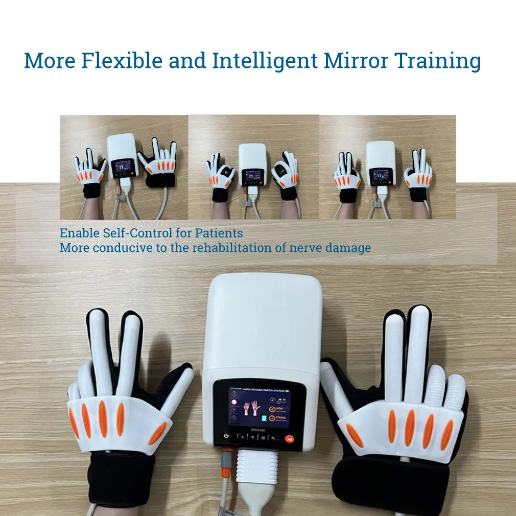 Hand rehabilitation robot gloves exercise equipment and robotic hand rehabilitation therapy supplies for stroke