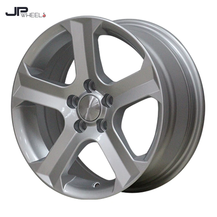 #19006 Aluminum Rims Silver Grey15inch 15x6.5J 4x100 4 Holes Five Spokes Star Designed Alloy Wheel For Chevrolet