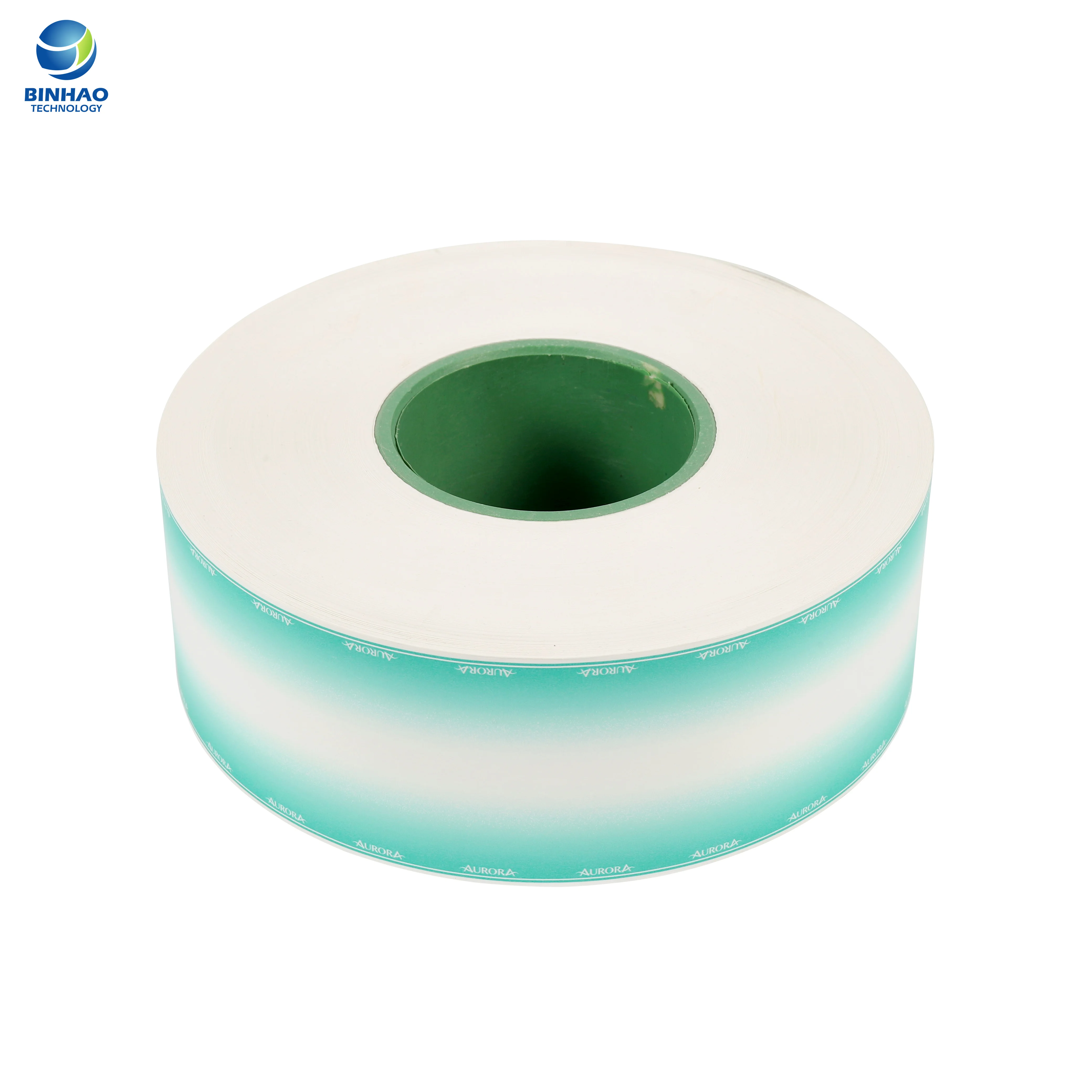 Пищевая целлюлозная бумага рулон 66 мм с высокой проницаемостью внутреннего диаметра сигаретный фильтр оберточная химическая печать настраиваемое применение