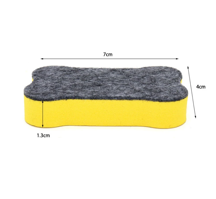 Dry Erase Premium Magnetic Whiteboard Eraser Office Board Bone-Shaped Cube Erasers Chalkboard Cleaner Suitable
