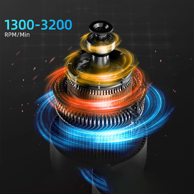 2021 New 30 Speed Rechargeable Cordless Deep Tissue Vibration Muscle Massage