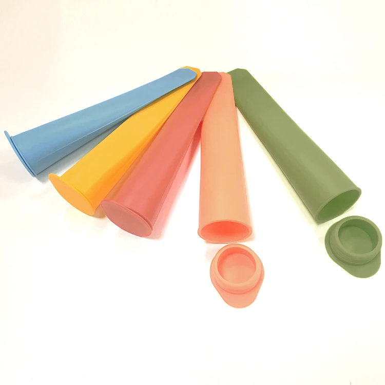 ODM 2024 Hot Selling Ice Pop Silicone Popsicle Molds with Holder