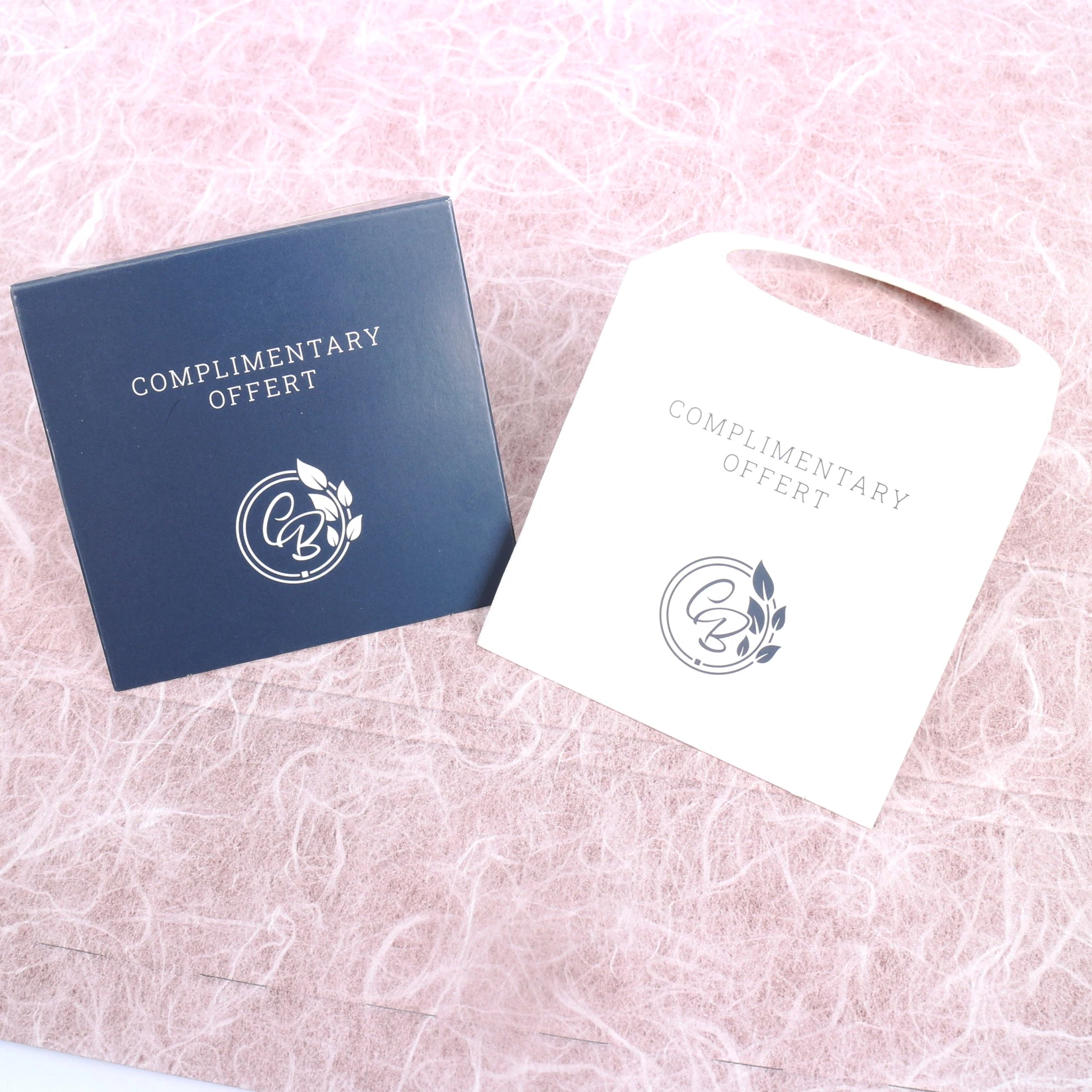 Paper Collar Label For Bottle Factory Wholesale  Logo Printed Textured Paper for Wines