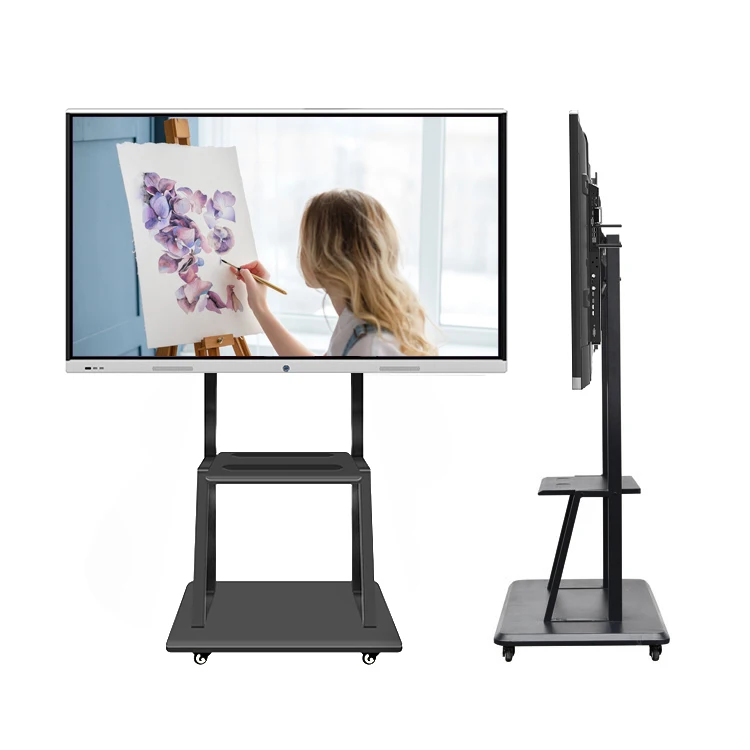 Best 55 65 75 86 Inch Interactive Flat Panel Android Tablet Led 4K Display Interactive Screens For Education