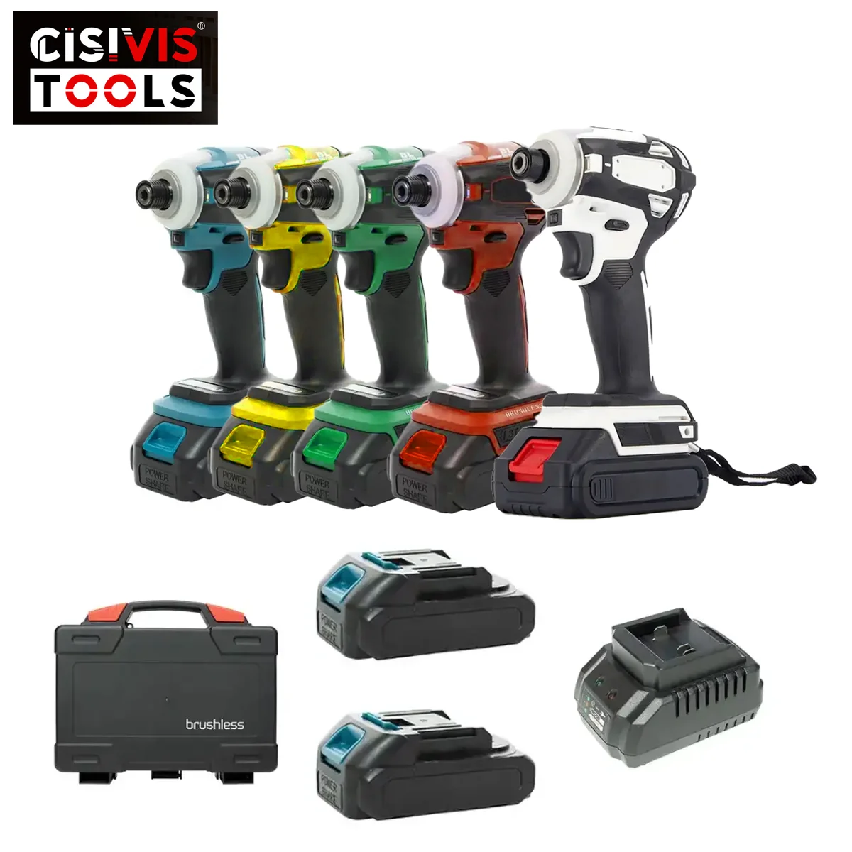 1000nm Electric Wrench Power Torque Multiplier Impact Gun 3/4 Power Cordless Driver Electric Impact Screwdriver Tool Sets