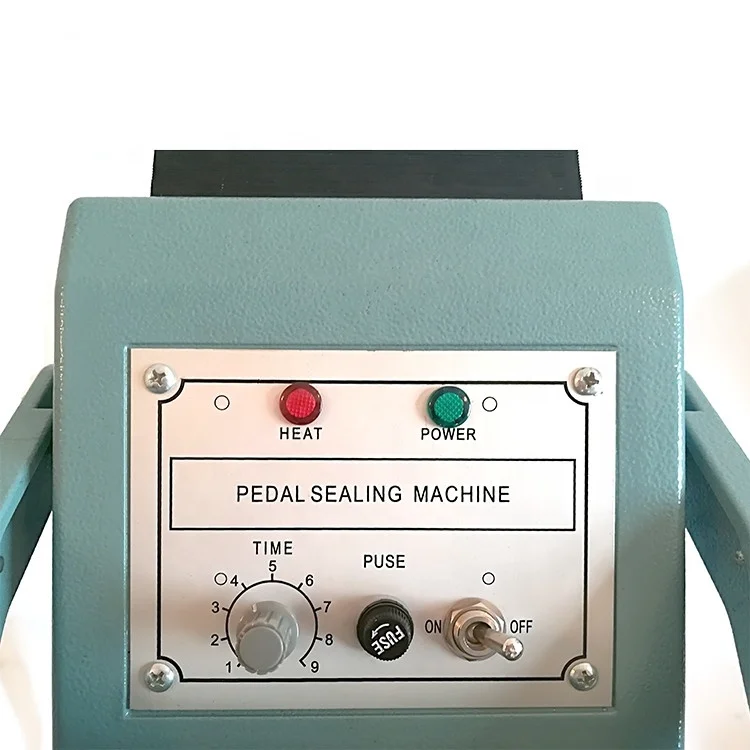 plastic bag impulse heat sealer foot pedal sealing machine