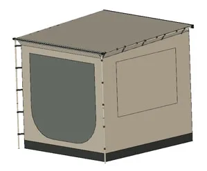 Outdoor Awning tent  Car Side Awning  Annex Room Tent For Car Roof 4X4 Tente De Vo