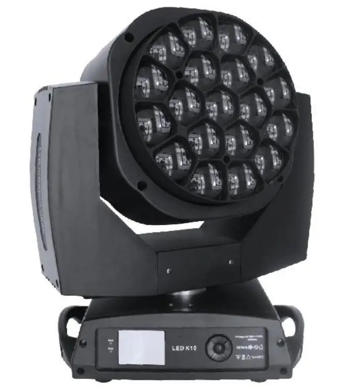 Vangaa stage lighting 19x15W RGBW Dj Light Moving Big Bee Eyes