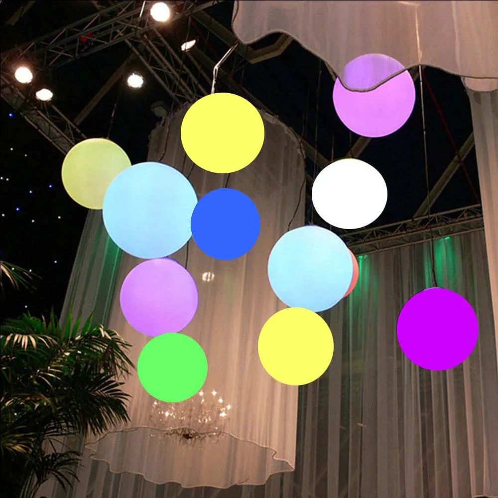 clear ball glob light 30cm / Outdoor garden glow waterproof ball led plastic solar floating pool ball light