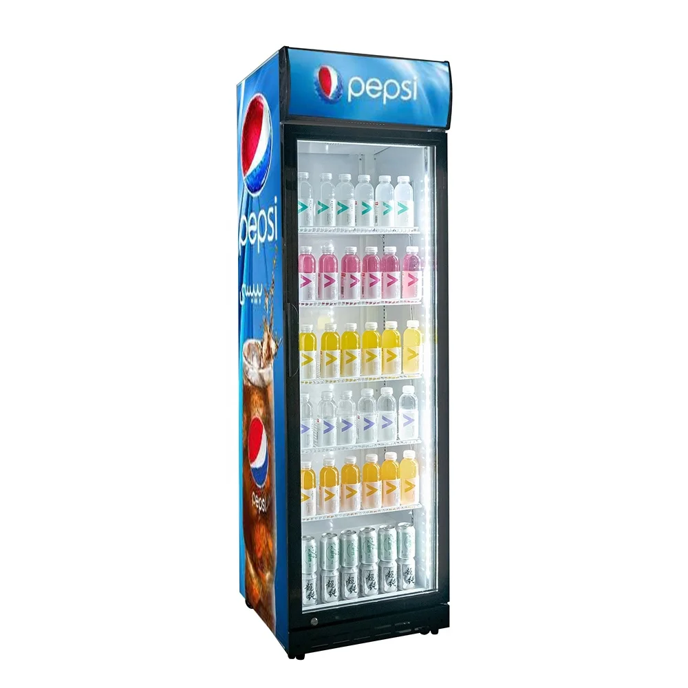 Стеклянная дверь Pepsi холодильник для напитков коммерческий дисплей Холодильник Холодильное оборудование