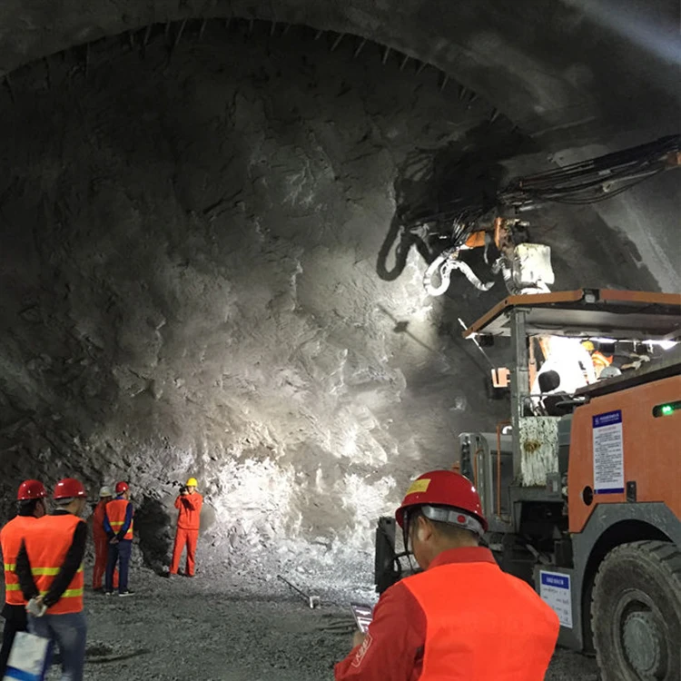 
Jumbo tunnel face drilling rig ZEGA UJ22 Boomer twin three single-boom Kaishan Underground tunneling mining face drilling rig 