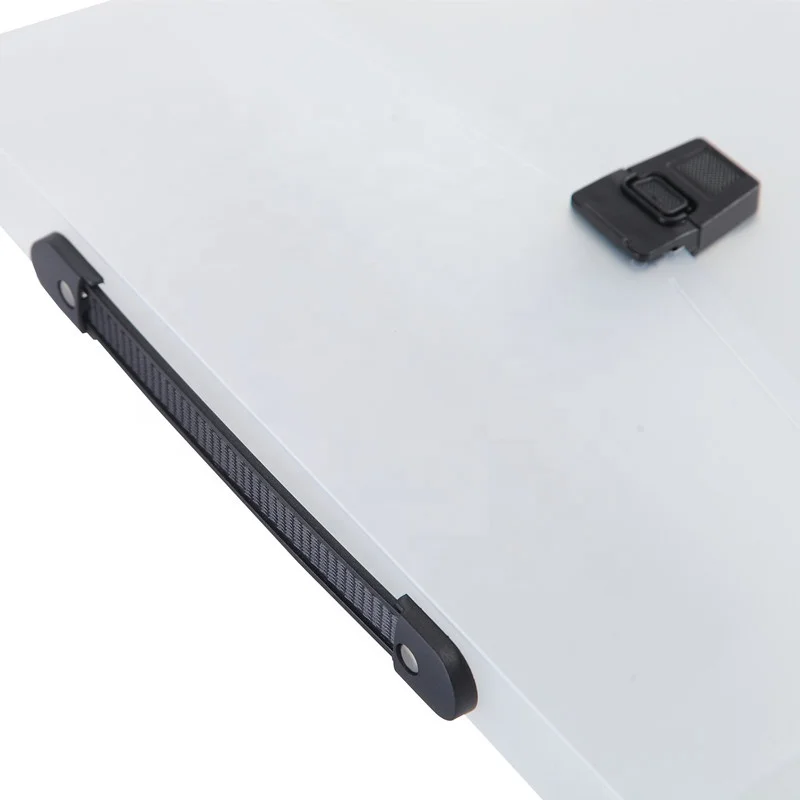 
A4 Size Plastic Logo Document Case Storage Folder Stationery Archive Box File 