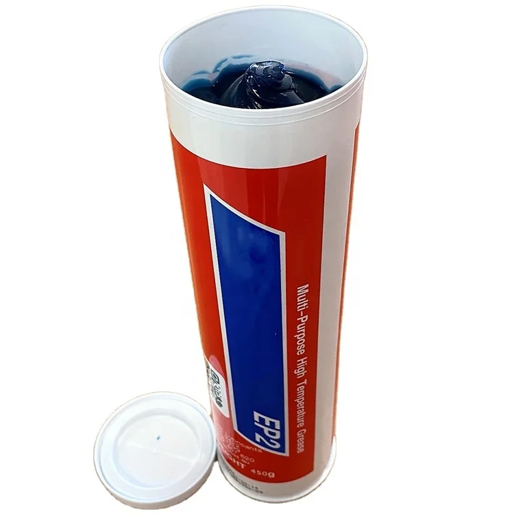 Factory Popular 400g Tube Cartridge Grease Lubricants Blue High Temperature Lithium Complex Lubricating Grease for Bearings Use