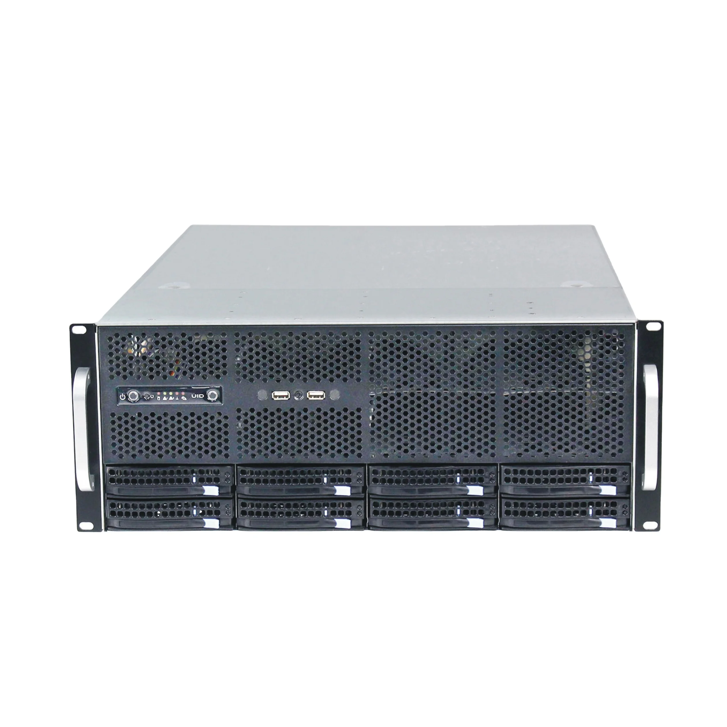 China Custom Manufacturer good Price Xeon E5-2678 V3 12 Core 2.5 GHZ Server 4U 8bays High Storage Server GPU Server
