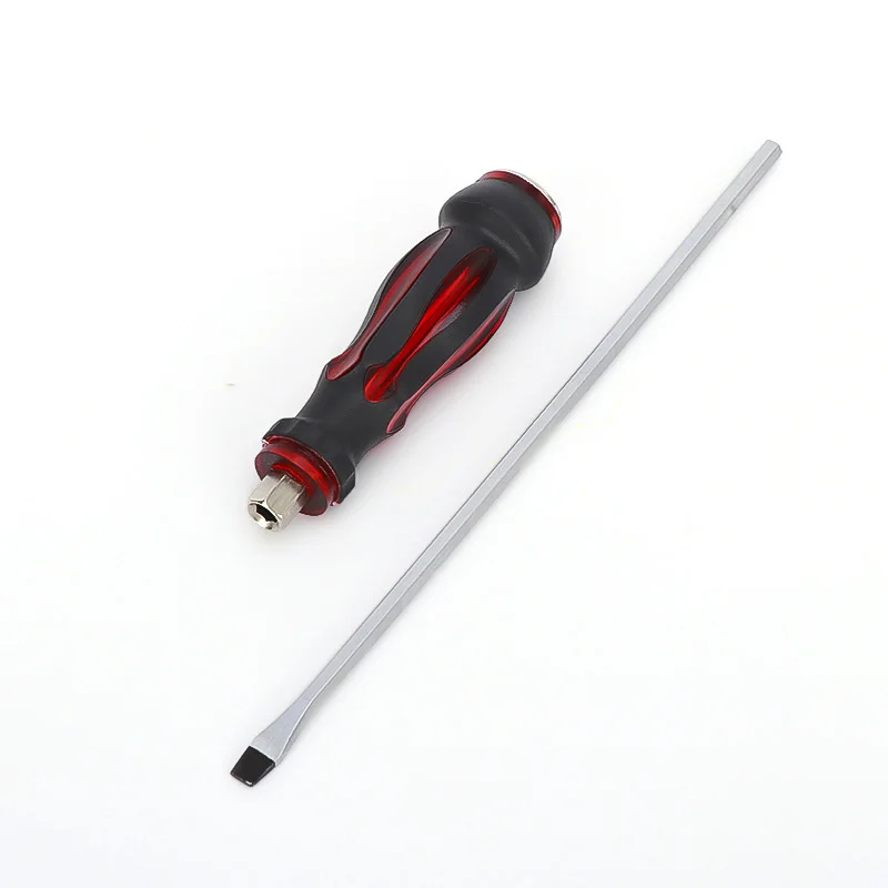 7 Seven-piece cord-through, hammer-type cross strong magnetic driver screwdriver set