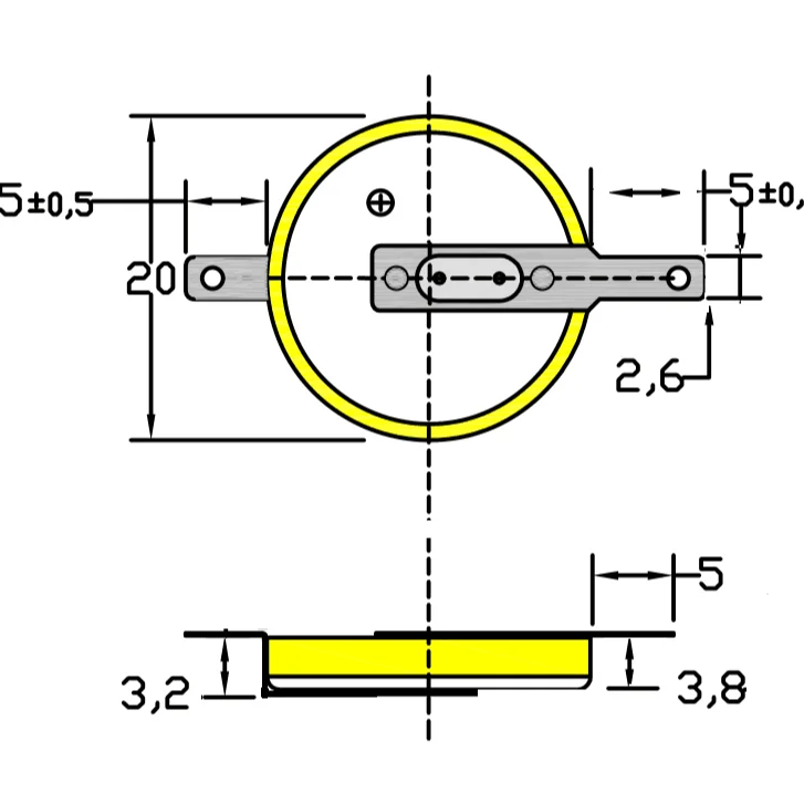 Lithium 3V батарея для CR2032 CR2025 CR2016 CR1616 монет клеток