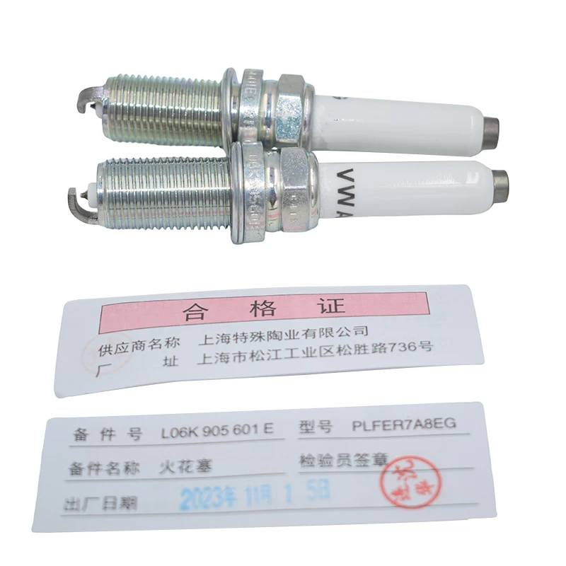 Wholesale Customization Automotive Parts Spark Plug 06K905601E For Audi A3 A4 A5 A6 Q5 Q3 Tiguan Magotan Passat