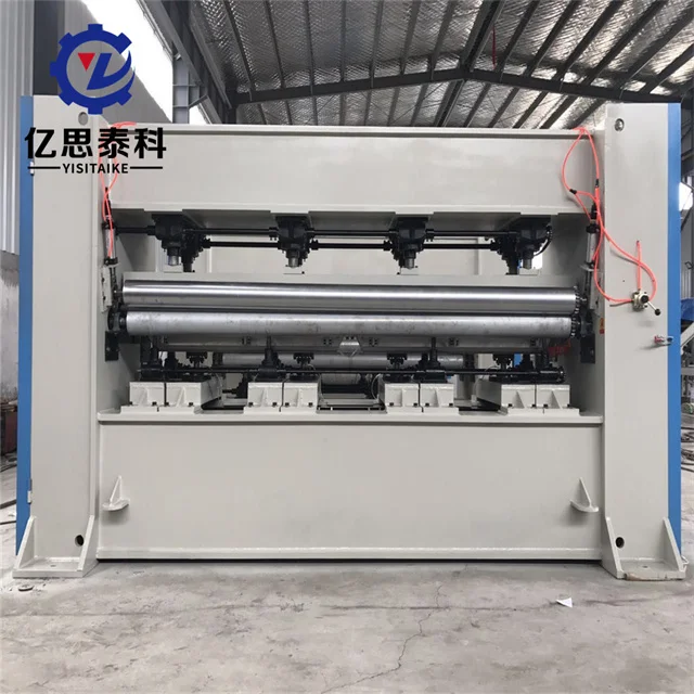 Qingdao Yisitaike carpet making machine non-woven fabric machine  needle punching machine for carpet and felt
