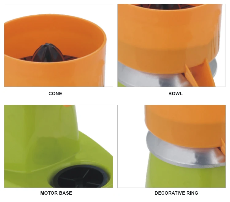 High-Speed Manual Citrus Oran Juicer Plastic Based