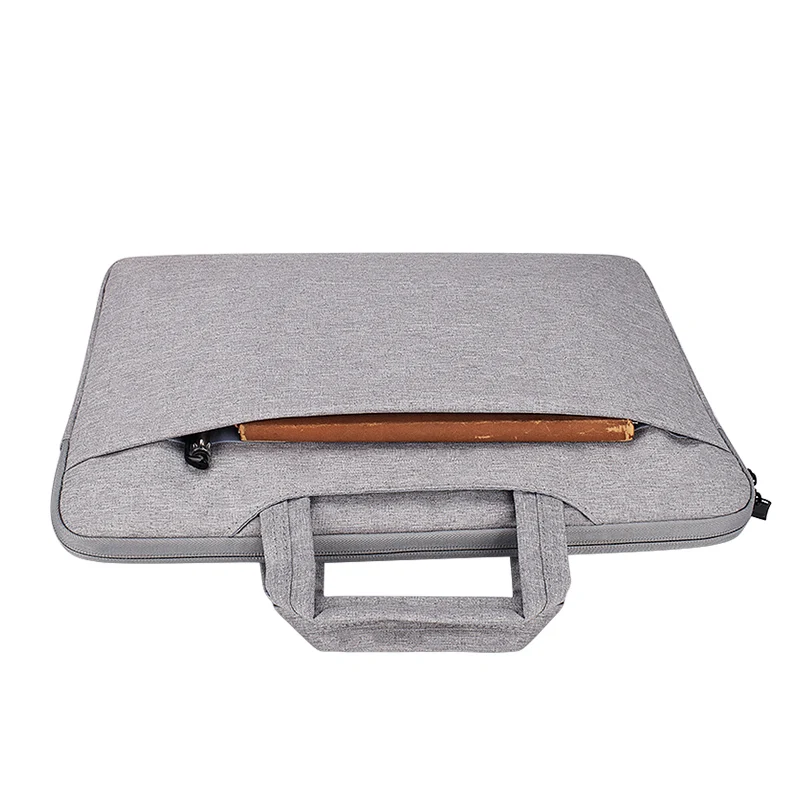 Shock-Resistance Rich Compartment Business Briefcase Notebook Sleeve Pouch Laptop Bag Case Notebook Case Cover