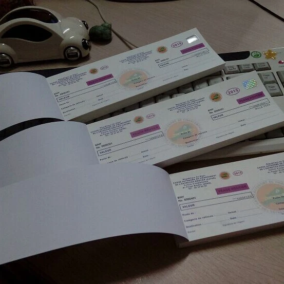 Анти-подделка водяных знаков бумажный голограммный