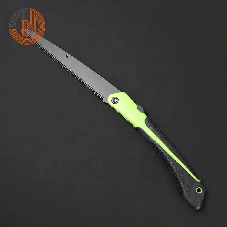 Wholesale custom hand tools carbon steel garden manual 65mn folding branch saw