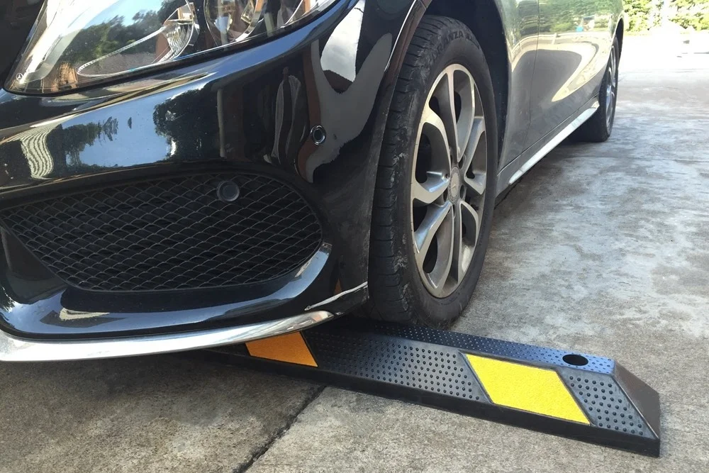 1830*100*150Mm China Factory Heavy Duty Truck Safety Rubber Wheel Stoppers