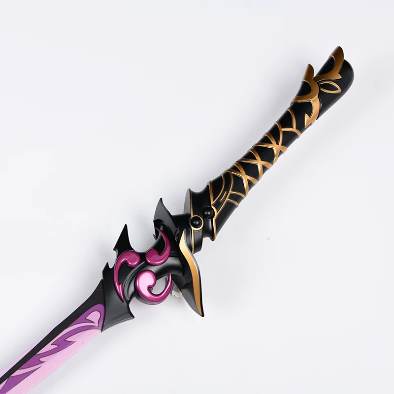 General Thunderbolt Genshin Impact Game Milk Flavor One Blade COS Animation Model Props Wooden Uncut