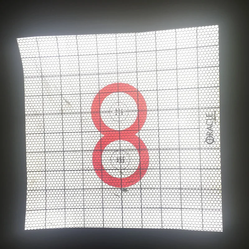 High Visibility Reflective Target Sheet