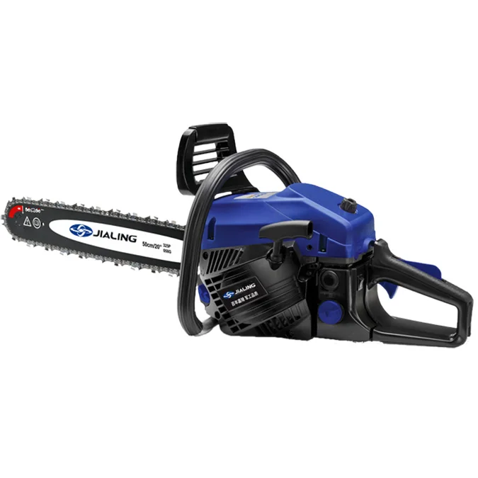 JIALING Portable chainsaw 25.4cc 900w Gasoline ChainSaw Machines cheap Gasoline chain saw wood cutting machine
