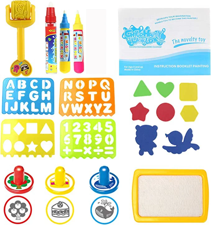 100 X 100 cm Extra Large Aqua Magic Doodle Mat Water Drawing Doodling Mat Coloring Mat for Kids