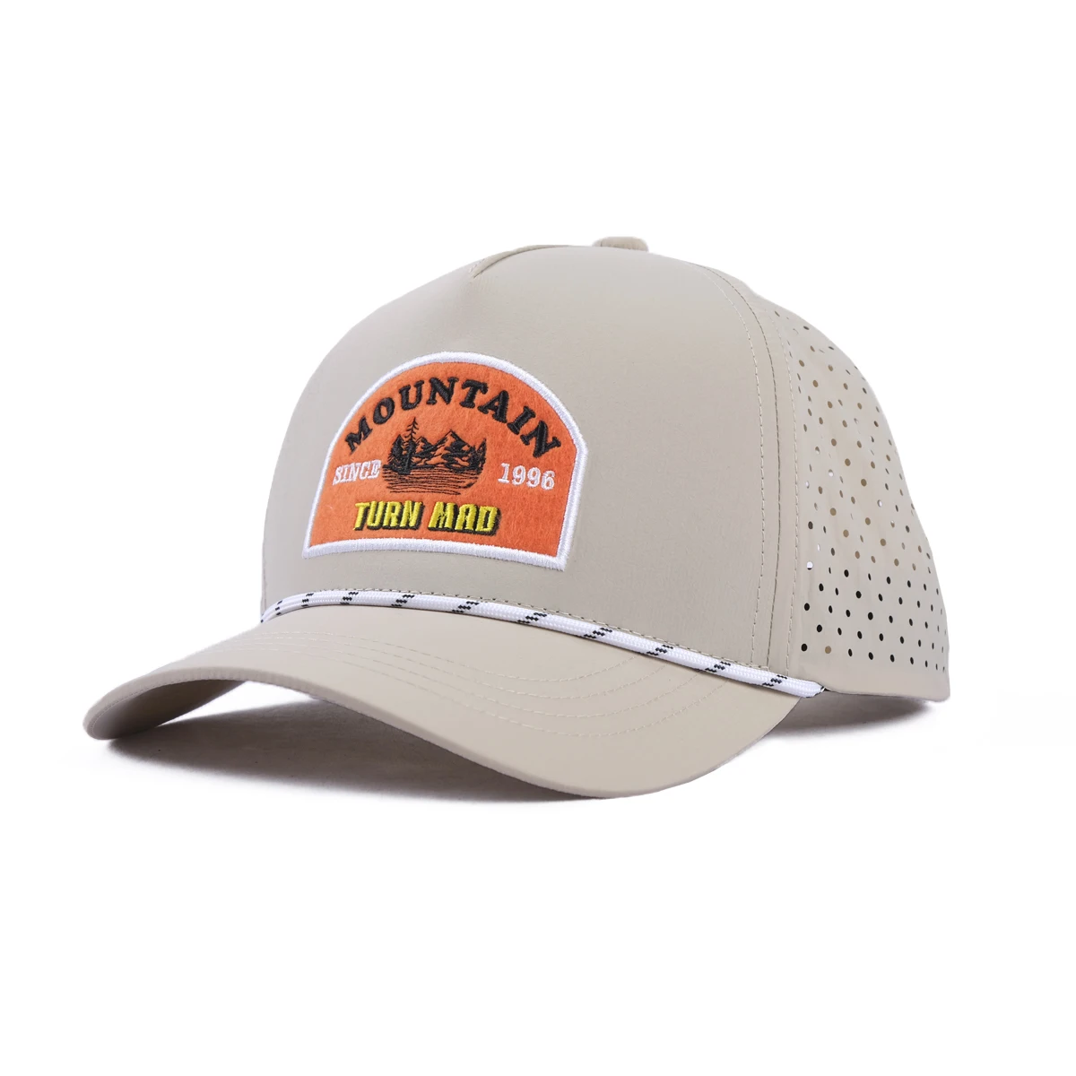 5 панельных пустых веревочных шляп кепка бейсбольная Кепка с вышивкой на заказ для гольфа Кепка-тракер