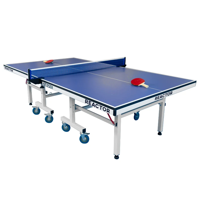 25mm Professional Outdoor Table Tennis Tables with Quick Clamp Ping Pong Net 10 Minute Easy Assembly Ping Pong Table