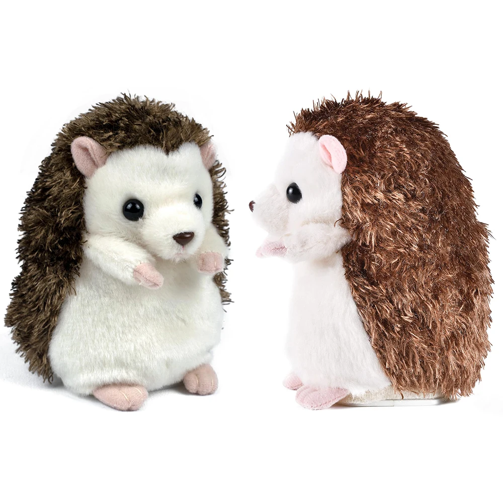 Little Puppy Stuffed Animals Doll Plush Hedgehog Toys Talking Repeat Electronic Small Animated Hedgehog Plush Toys