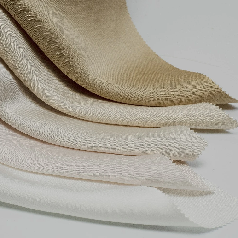 5121 # модная Новая мягкая льняная ткань Тенсел 23% 60% ацетатная 17% лиоцелл для платья