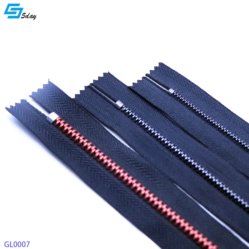 
Metal Zipper Circle Teeth Customized Colorful Tape 