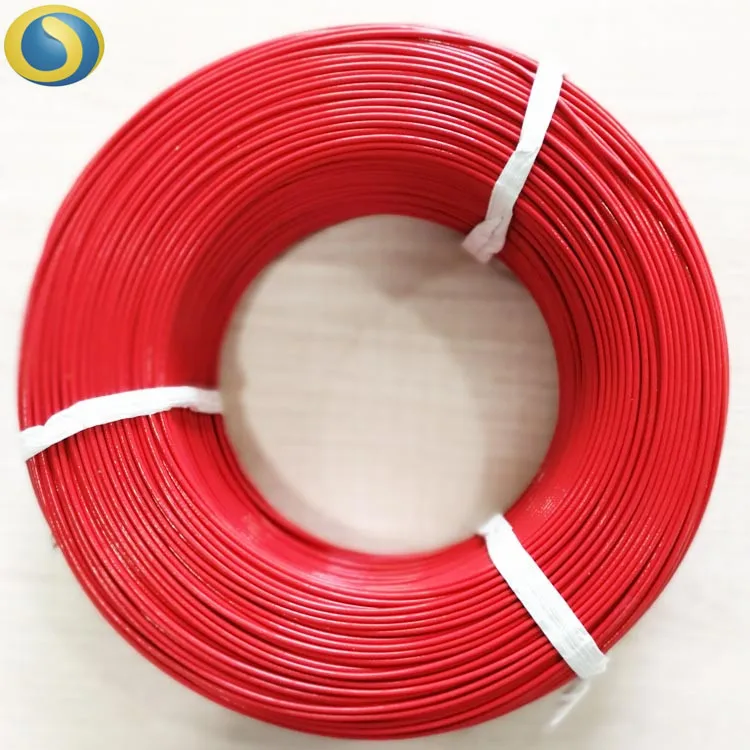 Hook Up Wire RED BLACK PTFE bare copper cables 14AWG 16AWG