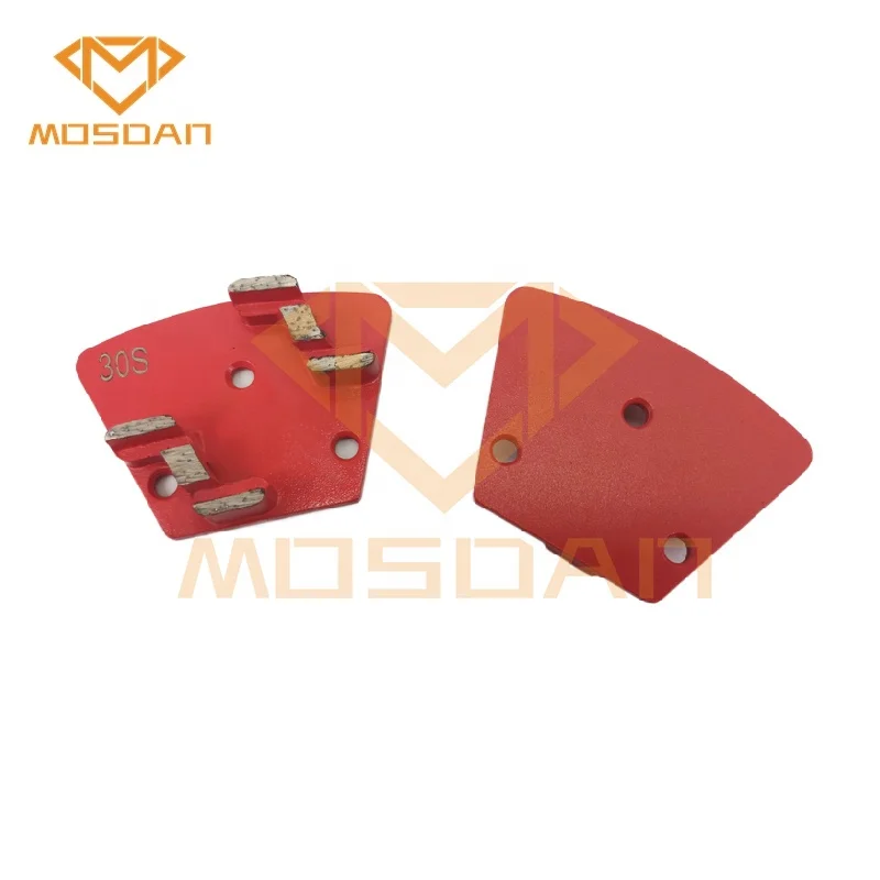 Concrete Floor Trapezoid Double Z Segments Diamond Grinding Wings