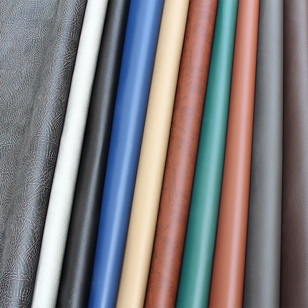 marine vinyl synthetic faux leather fabric reflective vinyl leather Black dark tan green blue gray