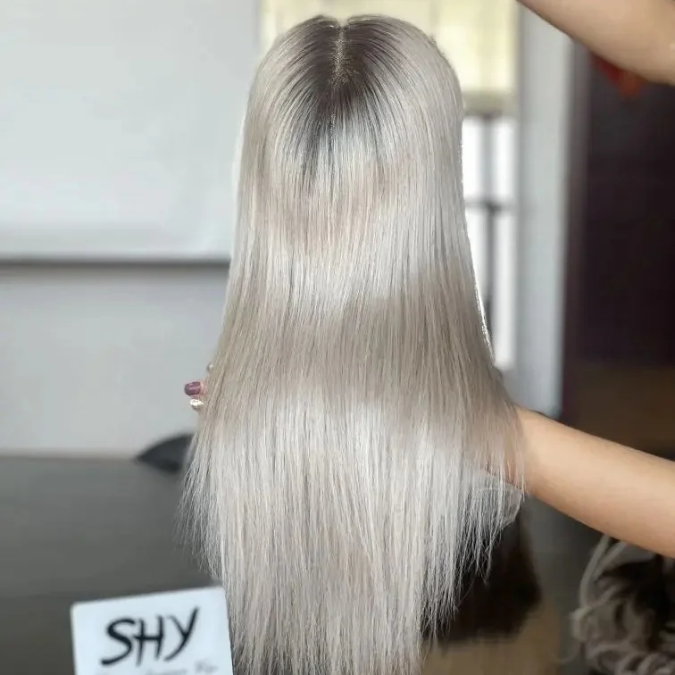 Застенчивый мини-парик из натуральных волос