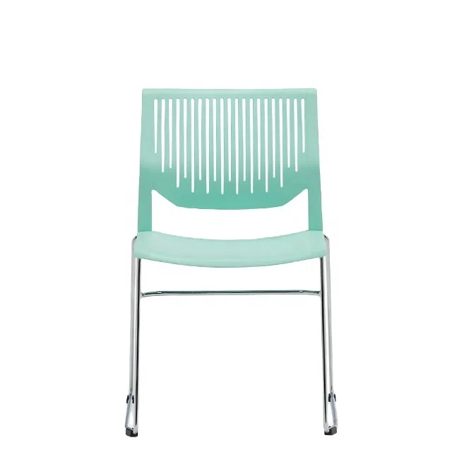 Fashion Office Table Desk Chairs Plastic Stackable Waiting Room Reception Meeting Hotel Office Chair For Conference