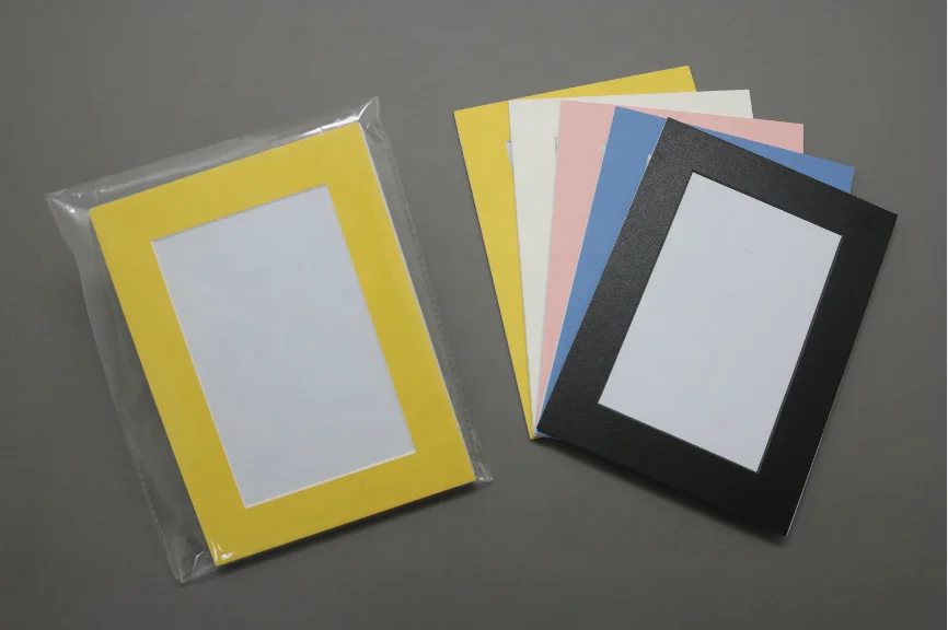 Precut double picture frame paper craft for kids,baby picture frame craft,paper art crafts for kids home